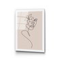 Wallity Cuadro Decorativo de Vidrio Templado Multicolor 30 x 45 cm